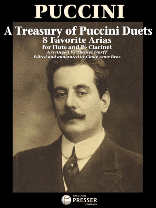 Treasury Of Puccini Duets Arr Dorff Flute clarinet