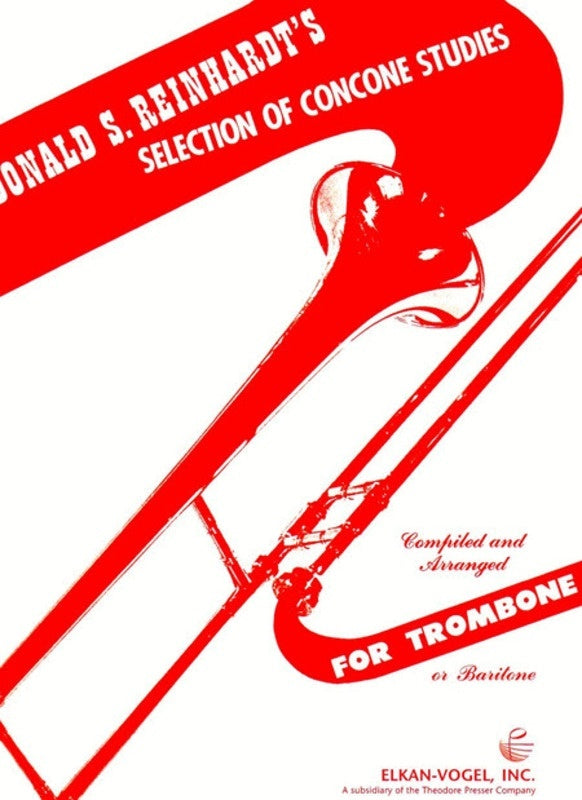 Selection Of Concone Studies Arr Reinhardt