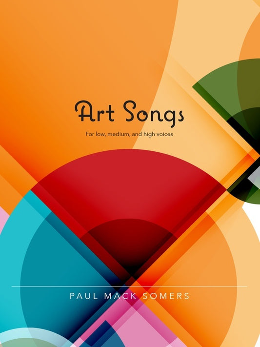 Somers - Art Songs For Low/Medium/High Voices Softcover Book (Vocal)