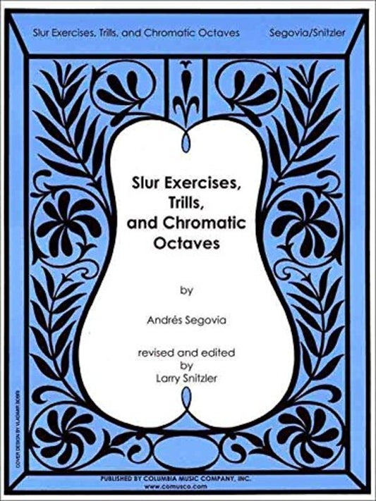 Slur Exercises Trills and Chromatic Octaves Guitar (Softcover Book)