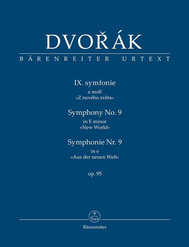 Dvorak - Symphony No 9 E Minor Op 95 New World Study Score Score