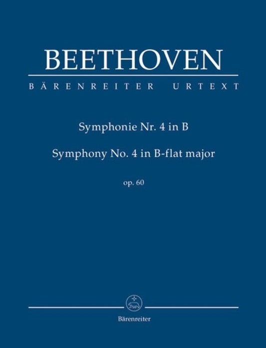 Symphony No 4 Op 60 B Flat Urtext Edition