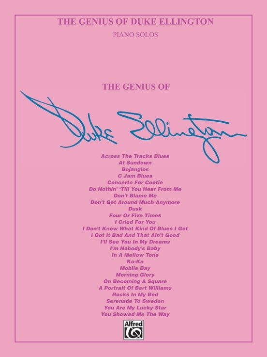 The Genius Of Duke Ellington - Piano Solos