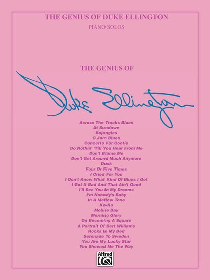 The Genius Of Duke Ellington - Piano Solos