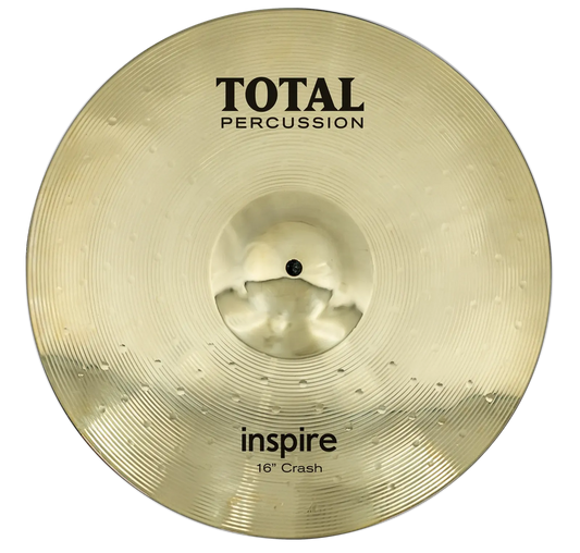 Total Percussion Inspire 16" Brass Alloy Crash Cymbal