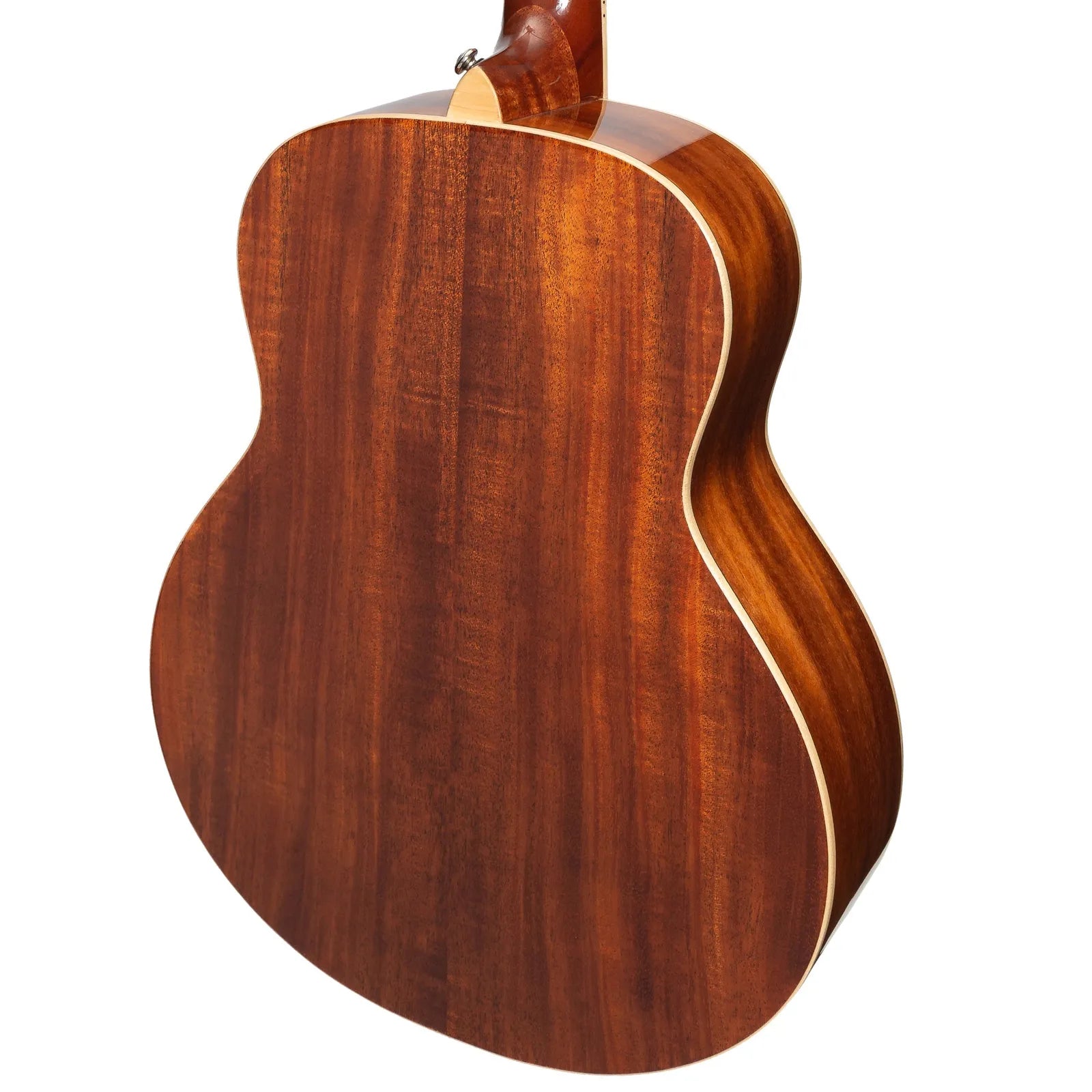 Timberidge 1 Series Spruce Solid Top Acoustic-Electric Bass Travel Guitar with Gig Bag Natural Gloss — view 5
