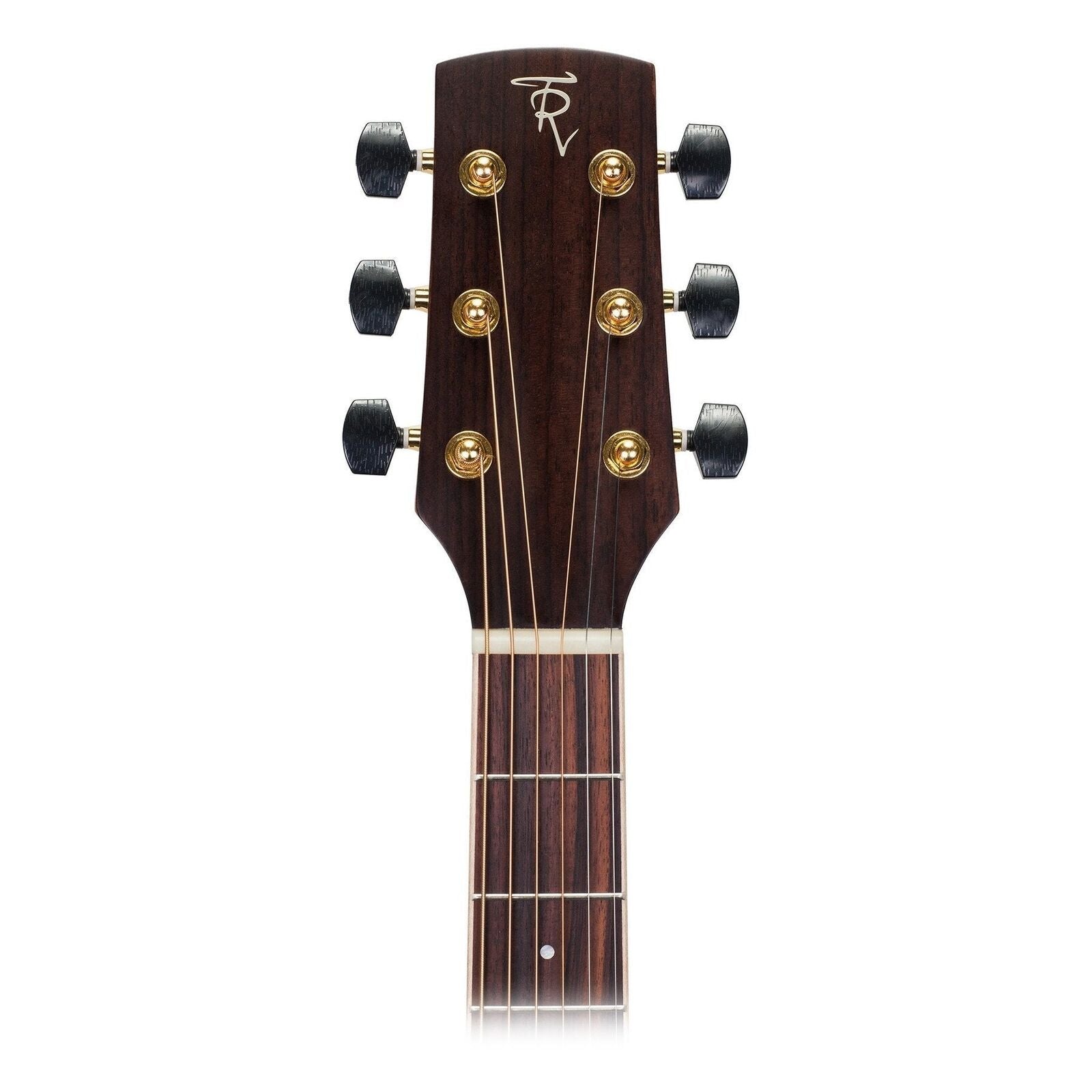 Timberidge TRC-3-NST '3 Series' Spruce Solid Top Acoustic-Electric Dreadnought Guitar with Hard Case (Natural Satin) — view 5