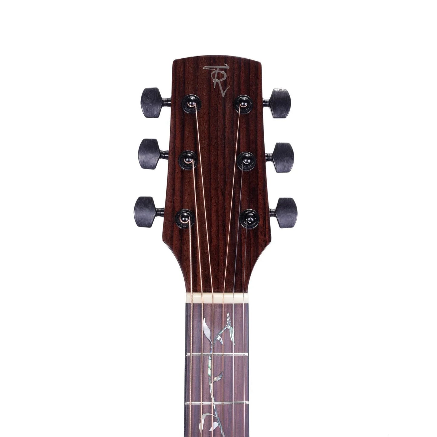Timberidge Messenger Series Mahogany Solid Top Acoustic-Electric Dreadnought Cutaway Guitar Natural Gloss TRC-MMT-NGL — view 4
