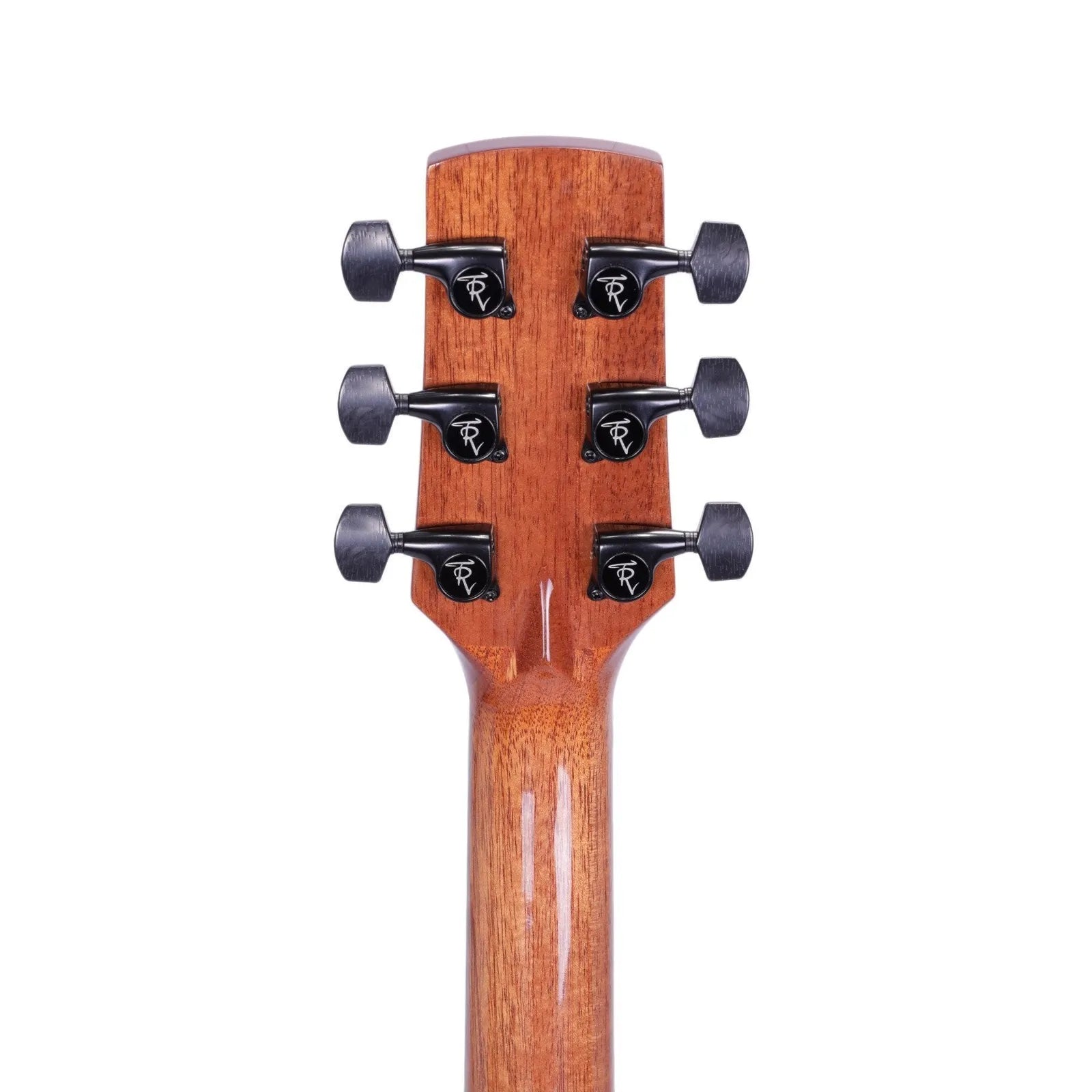 Timberidge Messenger Series Mahogany Solid Top Acoustic-Electric Dreadnought Cutaway Guitar Natural Gloss TRC-MMT-NGL — view 5