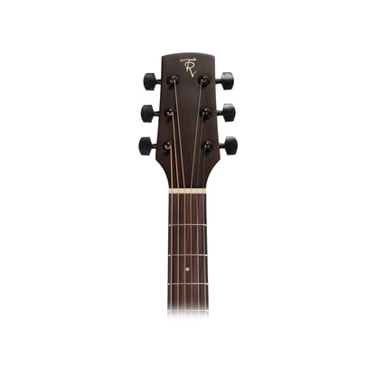 Timberidge TRC-MMX-NGL Messenger Series Mahogany Solid Top Acoustic Dreadnought Cutaway Guitar Natural Gloss — view 3