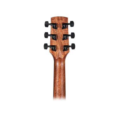 Timberidge TRC-MMX-NGL Messenger Series Mahogany Solid Top Acoustic Dreadnought Cutaway Guitar Natural Gloss — view 4