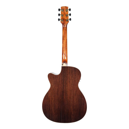 Timberidge TRFC-3T-NGL 3 Series Spruce Solid Top Acoustic-Electric Small Body Cutaway Guitar with Tree of Life Inlay Natural Gloss — view 2