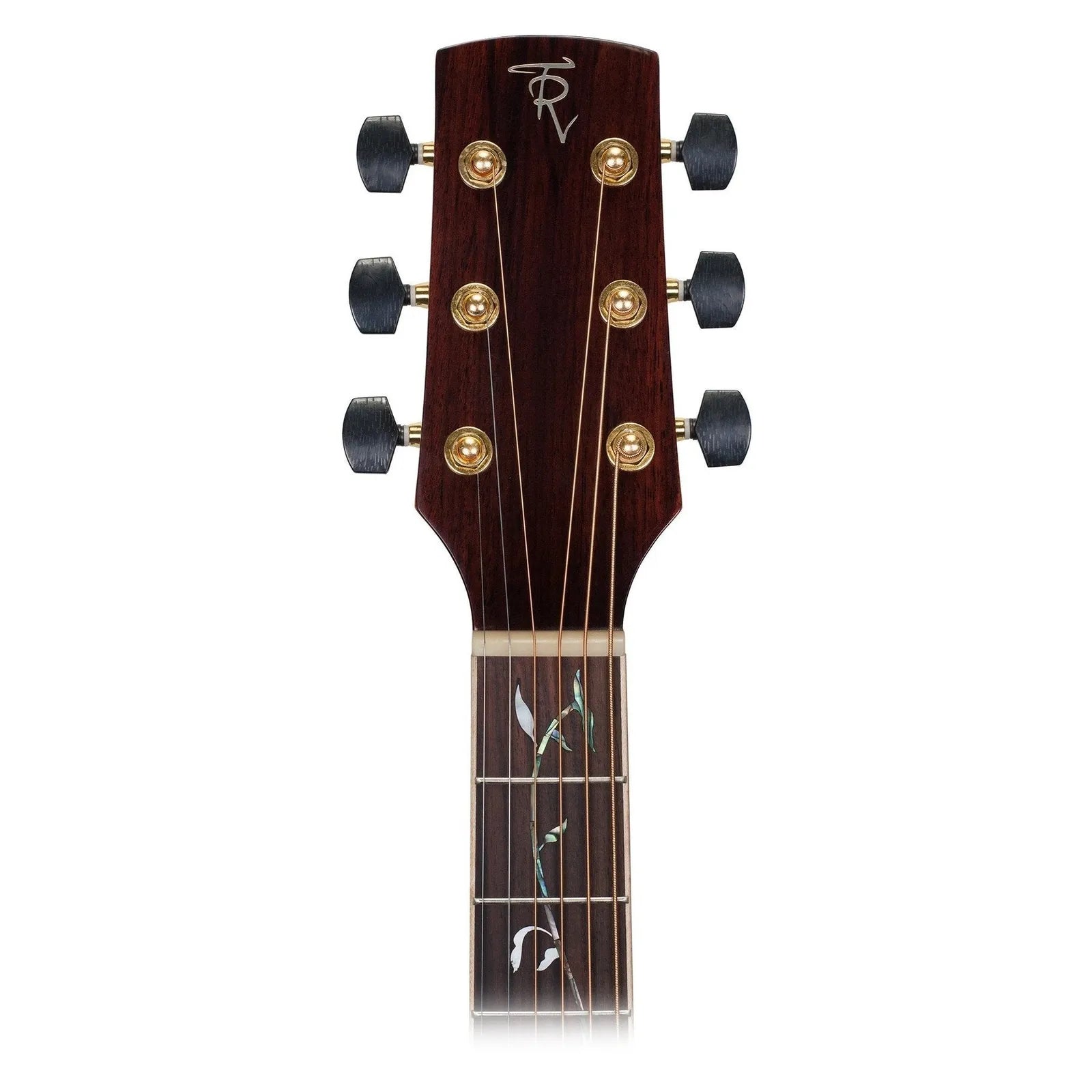 Timberidge 3 Series Left Handed Spruce Solid Top Acoustic-Electric Small-Body Cutaway Guitar with Tree of Life Inlay Natural Gloss — view 6