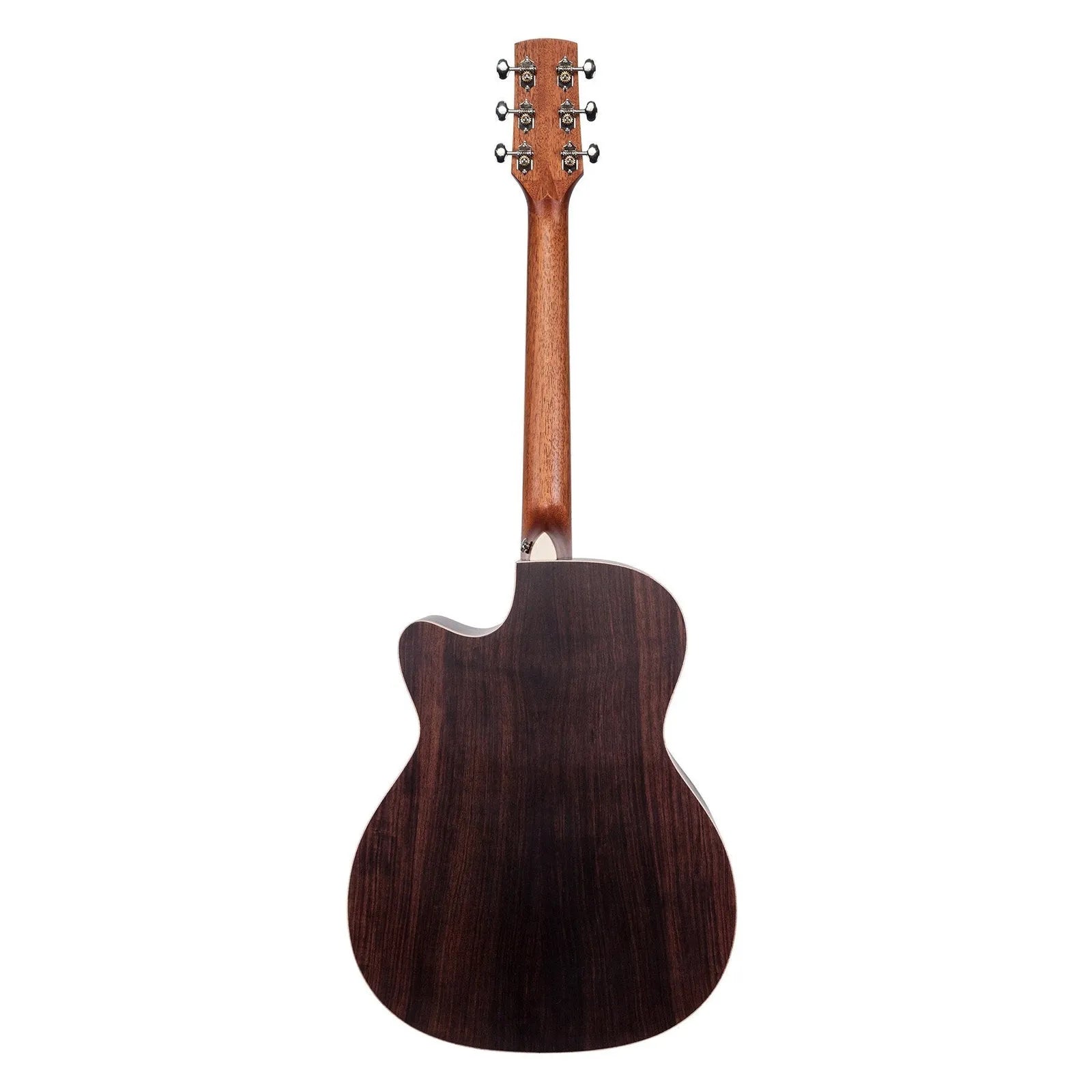 Timberidge TRFC-9-NST '9 Series' Spruce Solid Top Rosewood Acoustic-Electric Small Body Cutaway Guitar Natural Satin with Hard Case — view 2