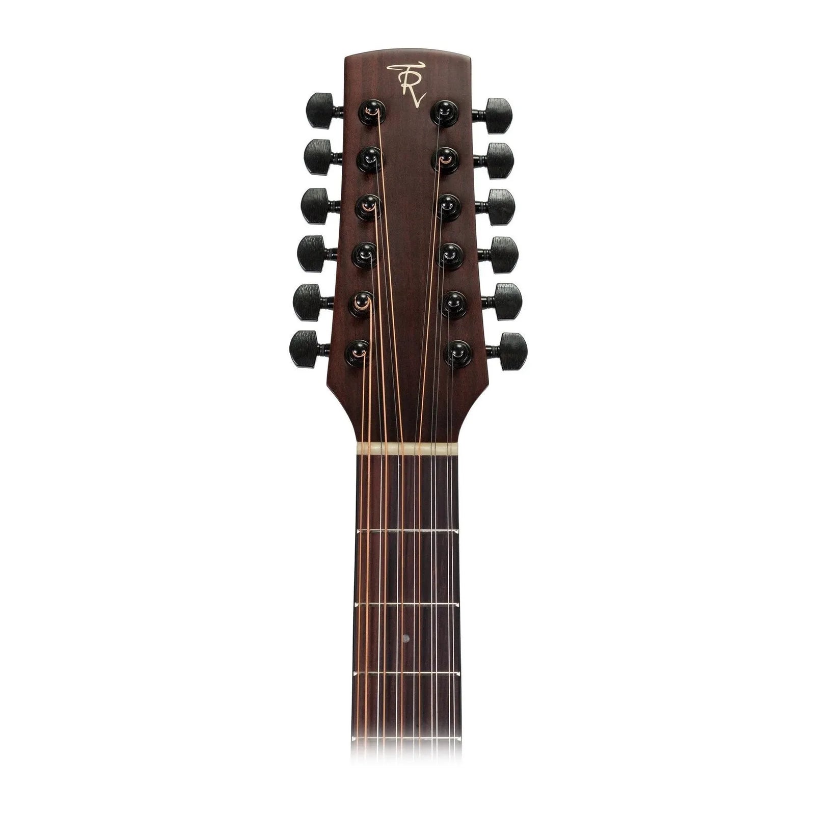 Timberidge Messenger Series 12-String Mahogany Solid Top Acoustic-Electric Guitar - Small Body Cutaway (Natural Satin) — view 5