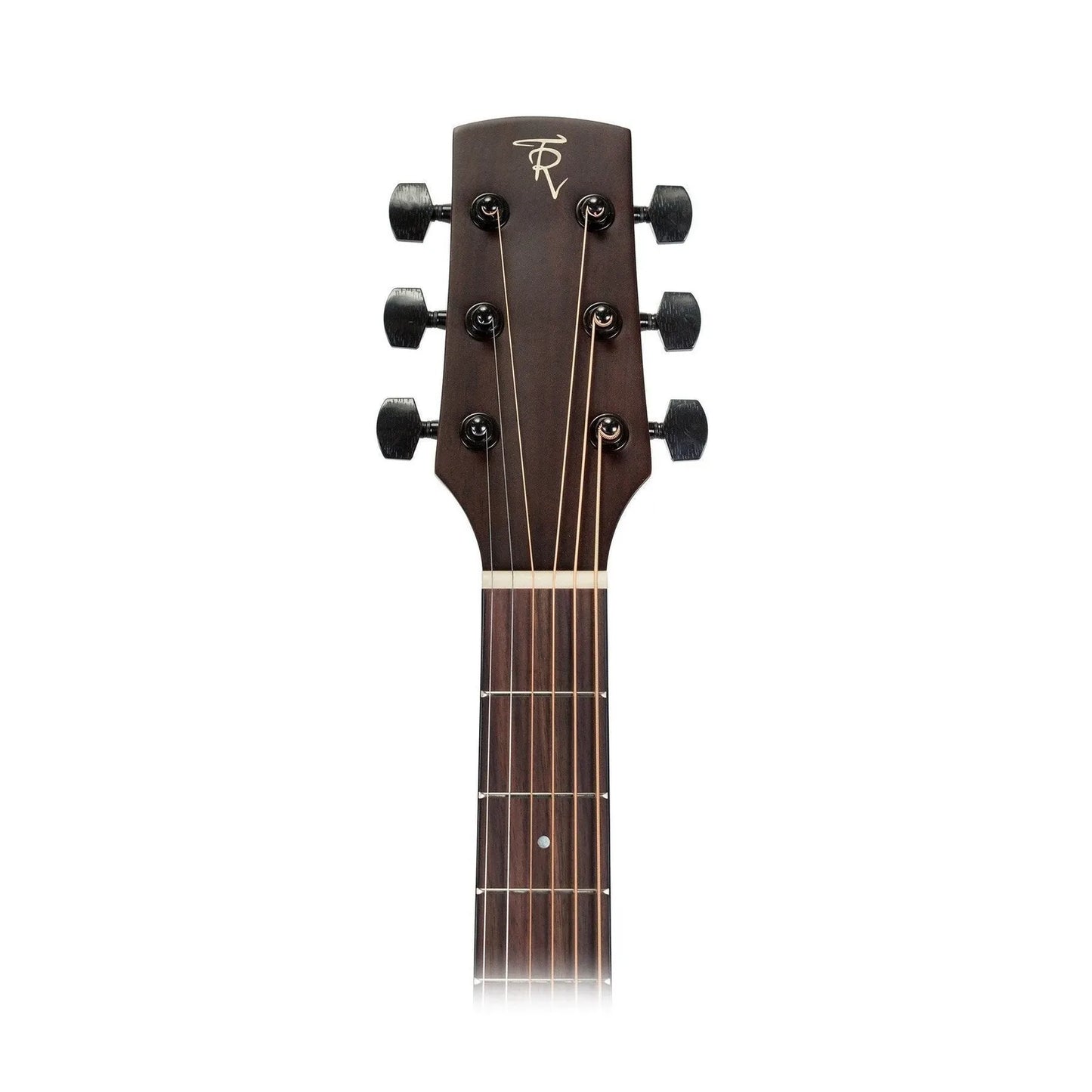 Timberidge Messenger Series Left Handed Mahogany Solid Top Acoustic-Electric Small Body Cutaway Guitar Natural Satin with Case — view 5