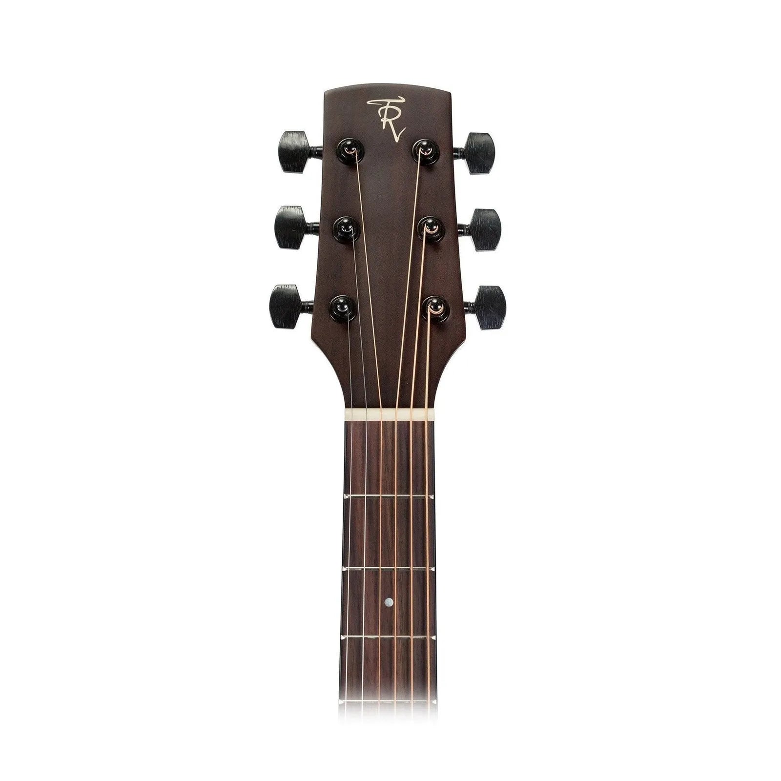 Timberidge Messenger Series Left Handed Mahogany Solid Top Acoustic-Electric Small Body Cutaway Guitar Natural Satin with Case — view 5