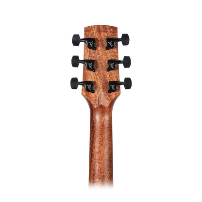 Timberidge TRFC-MMX-NST Mahogany Solid Top Acoustic Small Body Cutaway Guitar Natural Satin — view 5
