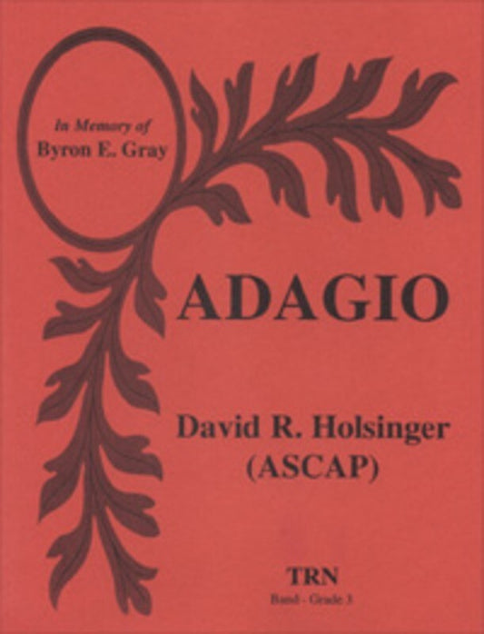 Holsinger - Adagio Concert Band 3 Score/Parts