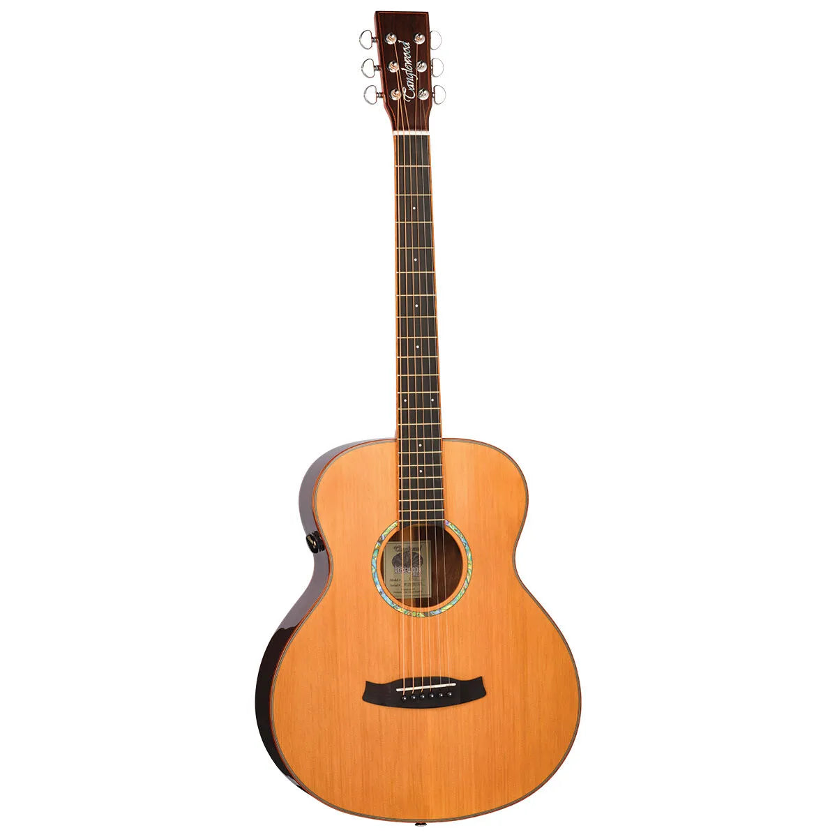 Tanglewood Rosewood Smart Mini Folk Acoustic/Electric Guitar with Enya SP1 EQ System TRS1-E — view 2