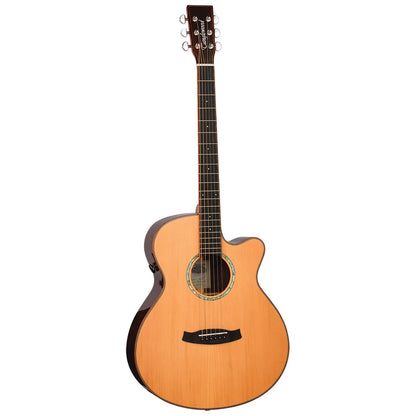 Tanglewood Rosewood Smart Super Folk C/E Acoustic Guitar with Enya Preamp System TRS4-CE — view 2