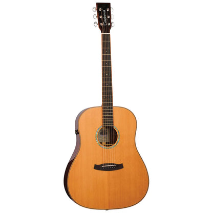 Tanglewood Rosewood Smart Sloped Shoulder Dreadnought Acoustic/Electric Guitar with Enya SP1 EQ System TRS5-SE — view 2