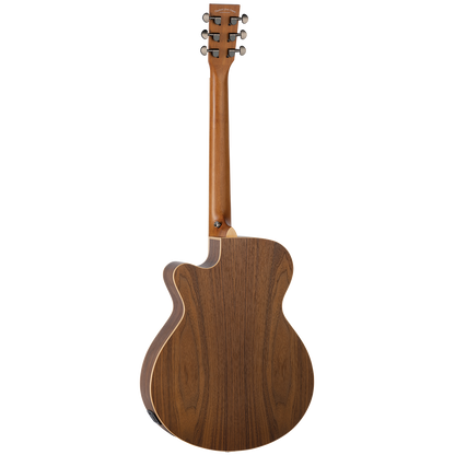 Tanglewood TRSFCEBW Reunion Australian Red Cedar Top Super Folk C/E with Black Walnut B/S — view 2