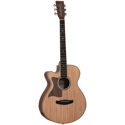 Tanglewood TRSFCEBWLH Reunion Australian Red Cedar Top Super Folk C/E with Black Walnut B/S Left Handed