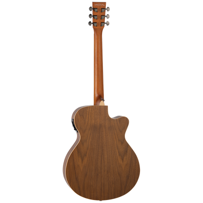 Tanglewood TRSFCEBWLH Reunion Australian Red Cedar Top Super Folk C/E with Black Walnut B/S Left Handed — view 2