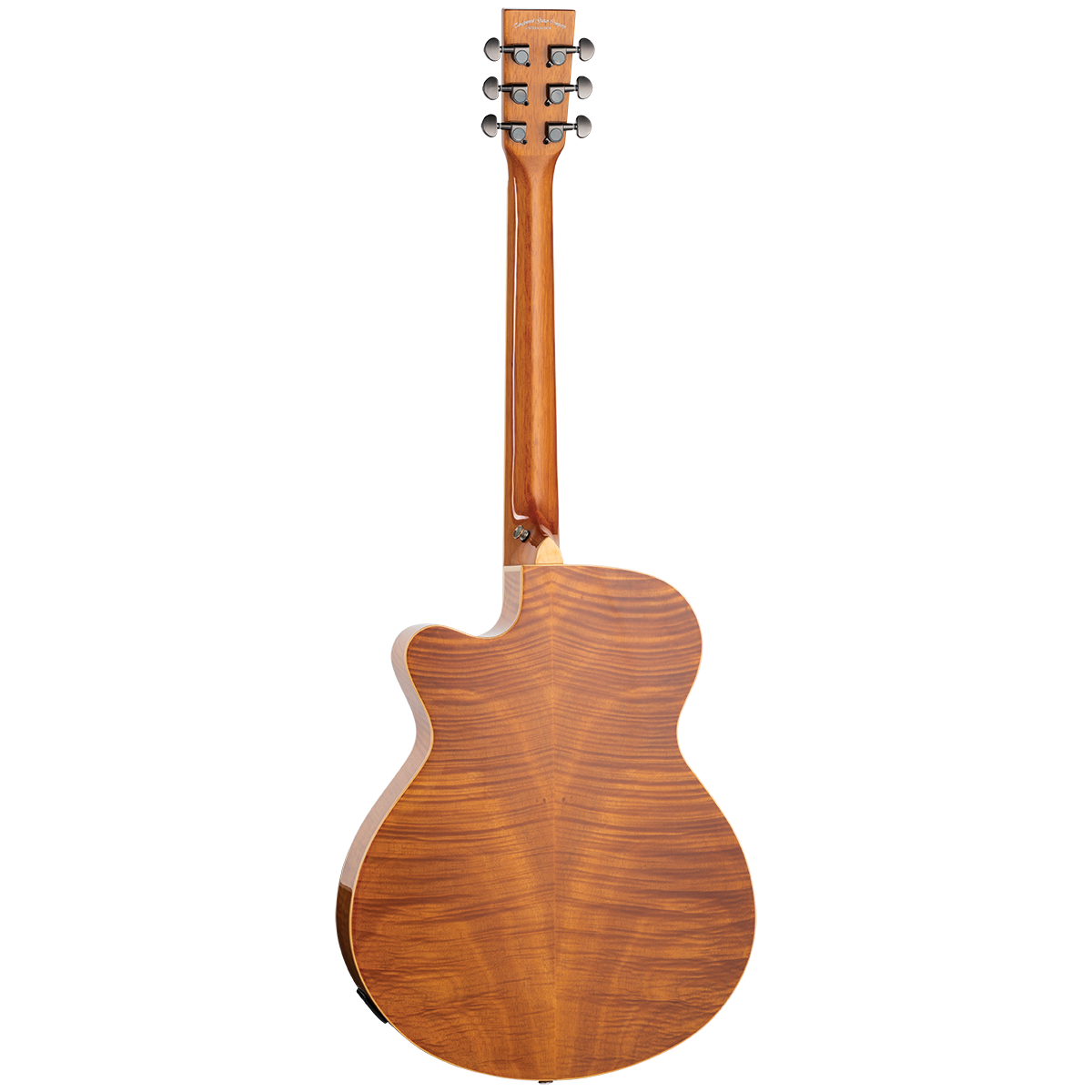 Tanglewood TRSFCEFMH Reunion Australian Red Cedar Top Super Folk C/E with Flame Okoume B/S — view 2