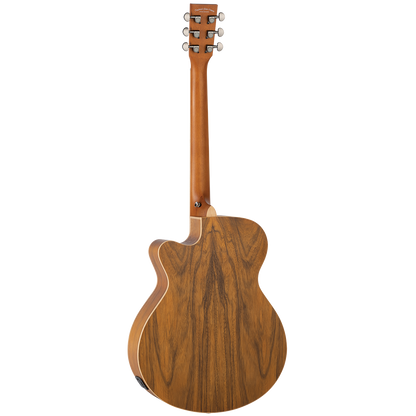 Tanglewood TRSFCEPW Reunion Australian Red Cedar Top Super Folk C/E with Pacific Walnut B/S — view 2