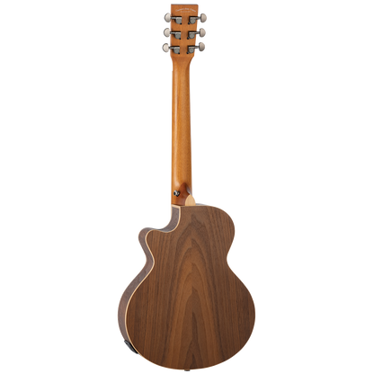 Tanglewood TRTCEBW Reunion Australian Red Cedar Top Traveller Folk C/E with Black Walnut B/S — view 2