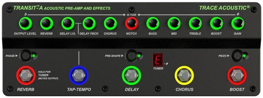 Trace Elliot Transit A Acoustic Guitar Preamp & Effects Processor