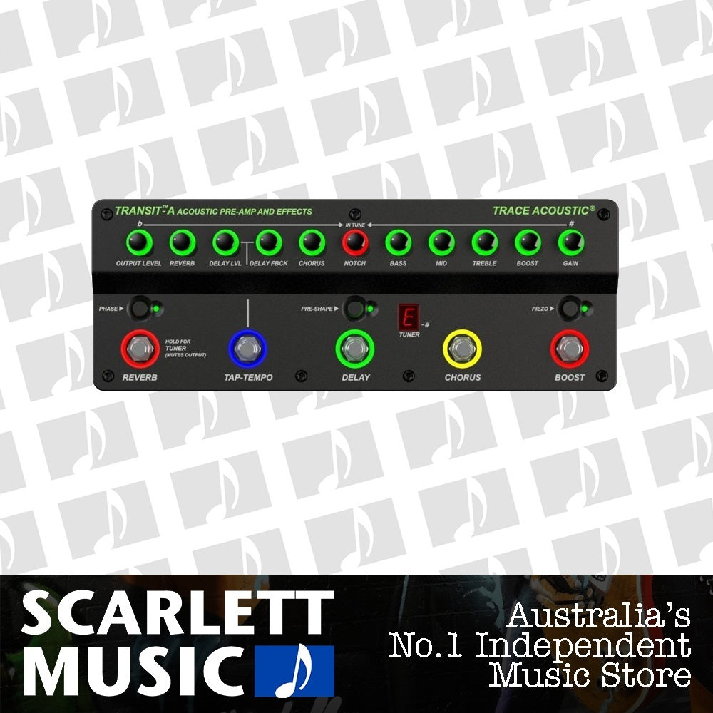 Trace Elliot Transit A Acoustic Guitar Preamp & Effects Processor — view 2