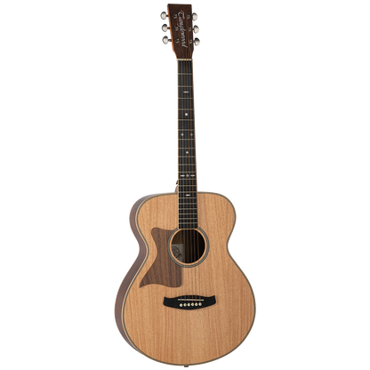 Tanglewood TRU3-HR-LH Reunion Pro Left Handed Folk Guitar with Solid Australian Red Cedar Top and Hawaiian Rain Wood B/S