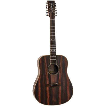 Tanglewood Reunion Pro TRU512AE 12-String Dreadnought Guitar with Solid Spruce Top and Ebony Back & Sides