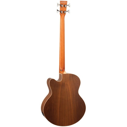 Tanglewood Reunion Pro Super Jumbo Acoustic Bass Guitar - Solid Spruce Top, Figured Black Walnut, Premium Plus EQ [TRU7AB-CE-AW] — view 2