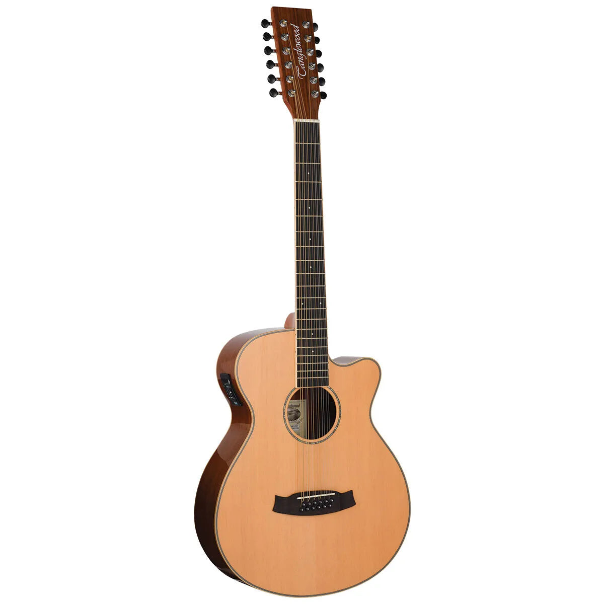Tanglewood Roadster X Super Folk 12-String Cutaway Electric Guitar TRX4-12-CE — view 2