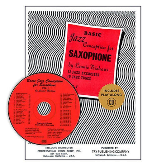 Basic Jazz Conception for Saxophone Vol. 1 BK/CD