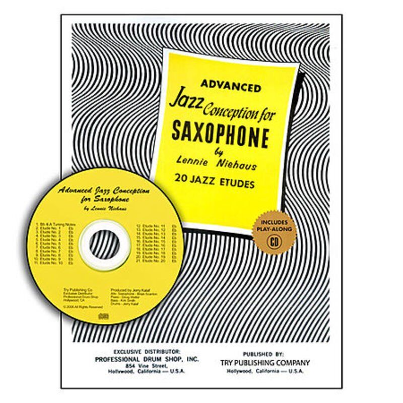 Jazz Conception Advanced BK/CD for Alto Saxophone