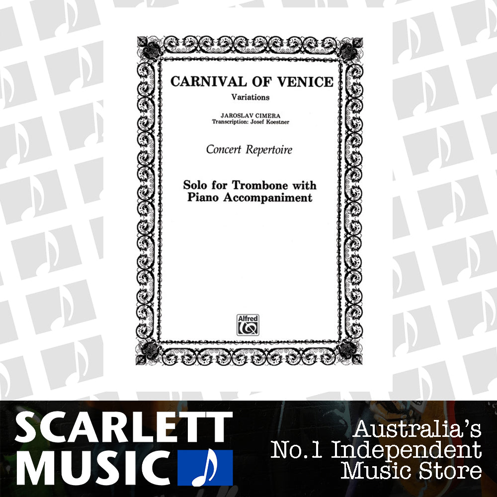 Carnival Of Venice Trombone Arr Koestner — view 2