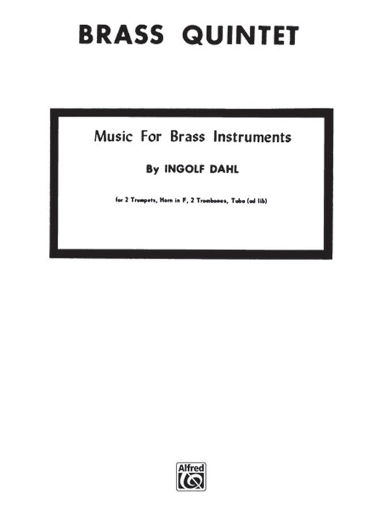 Music For Brass Instruments
