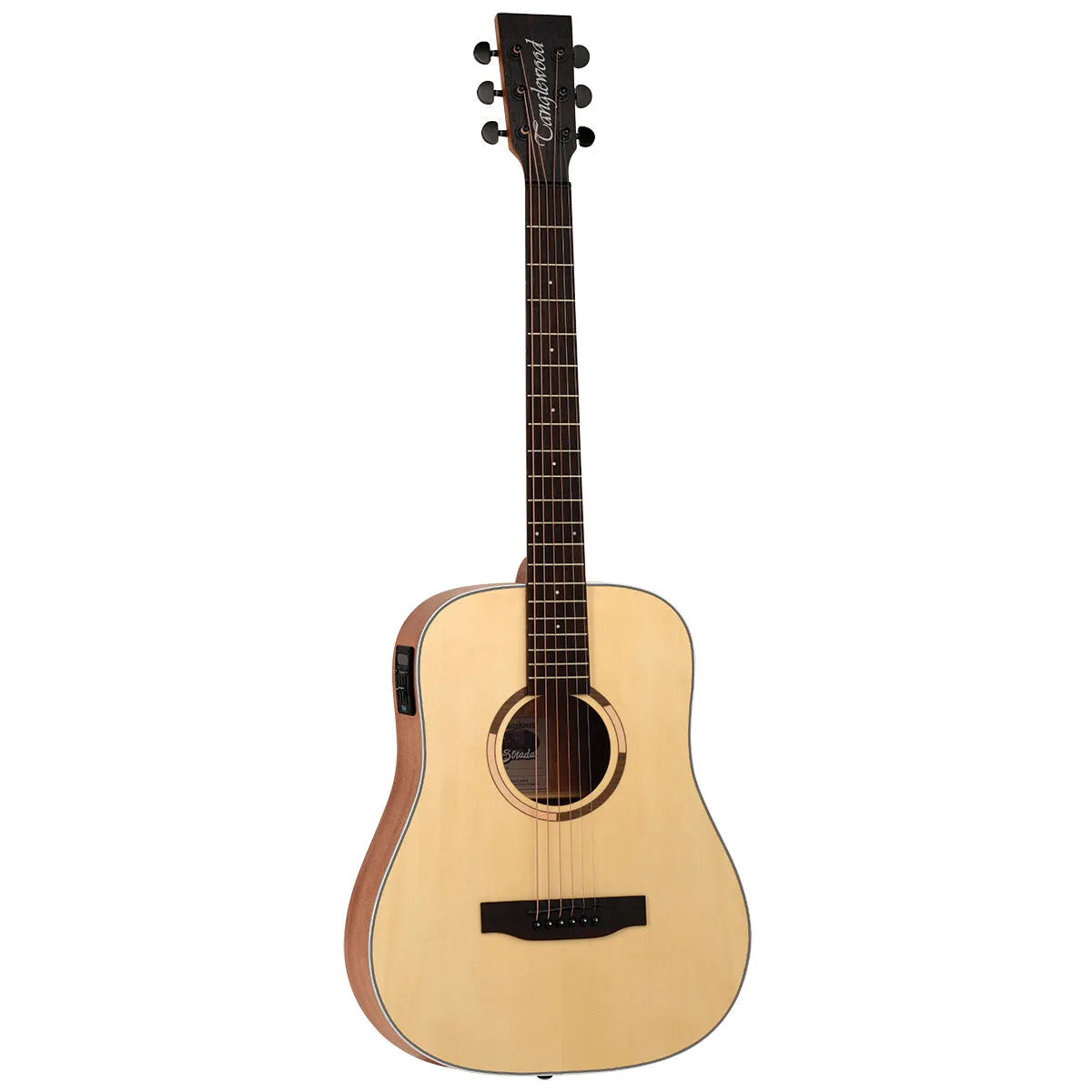 Tanglewood Strada Traveller Spruce/Mahogany Acoustic/Electric Guitar TS2-E — view 2