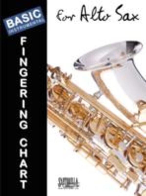 Basic Fingering Chart for Alto Saxophone (Santorella Publications)