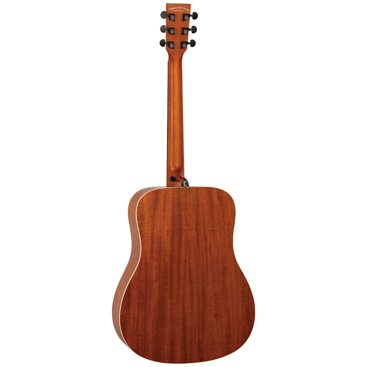 Tanglewood Strada Dreadnought Acoustic Guitar - Spruce/Mahogany, Ebony Amara Fingerboard, Open Pore Natural Satin Finish, Model TS5 — view 3