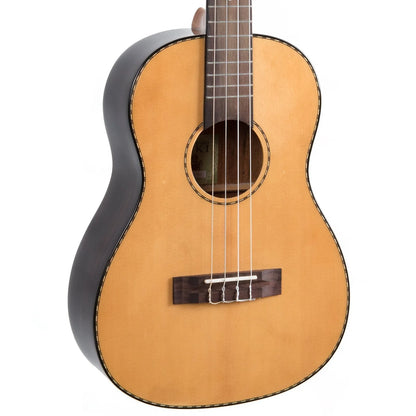 Tiki TSB-22-NGL '22 Series' Baritone Ukulele with Hard Case - Natural Gloss — view 4