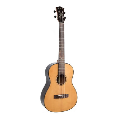 Tiki TSB-22-NGL '22 Series' Baritone Ukulele with Hard Case - Natural Gloss — view 3