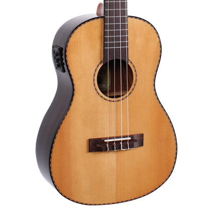Tiki TSB-22P-NGL '22 Series' Spruce Solid Top Electric Baritone Ukulele with Hard Case — view 4