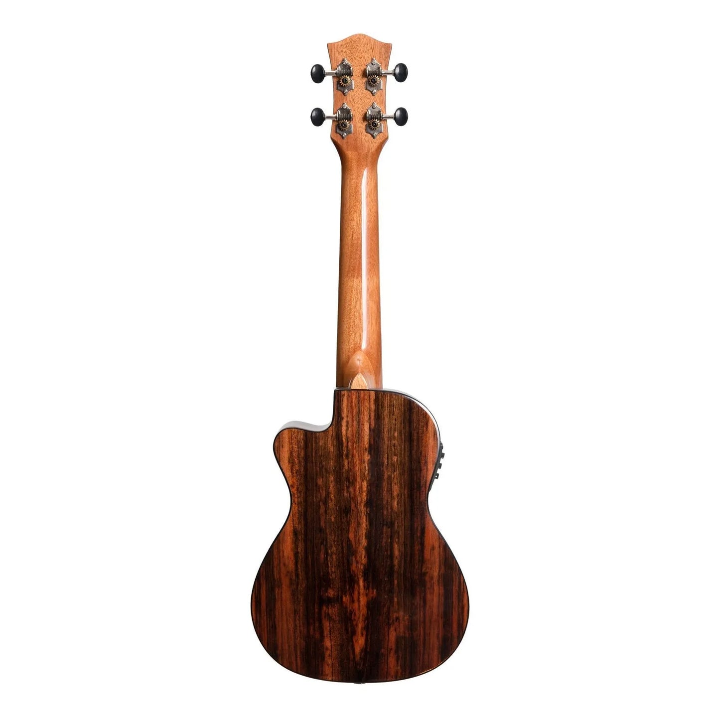 Tiki '22 Series' Spruce Top Electric Cutaway Concert Ukulele with Hard Case - Natural Gloss — view 2