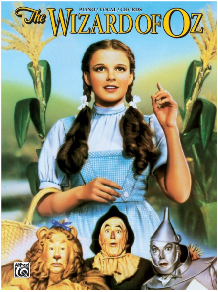 Wizard of Oz Movie Selections PVG Sheet Music Folio